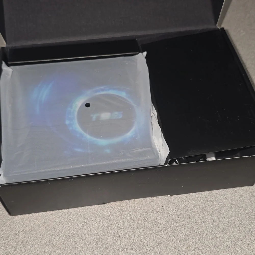 New T95 Android TV Box with Remote and Accessories